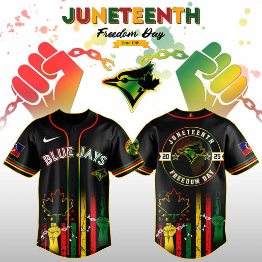 Toronto Blue Jays MLB X Juneteenth Day Baseball Jerseys NDD