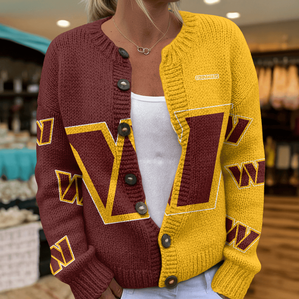 WAS x NFL Cardigan Sweatshirt With Button v1  DatND DVT