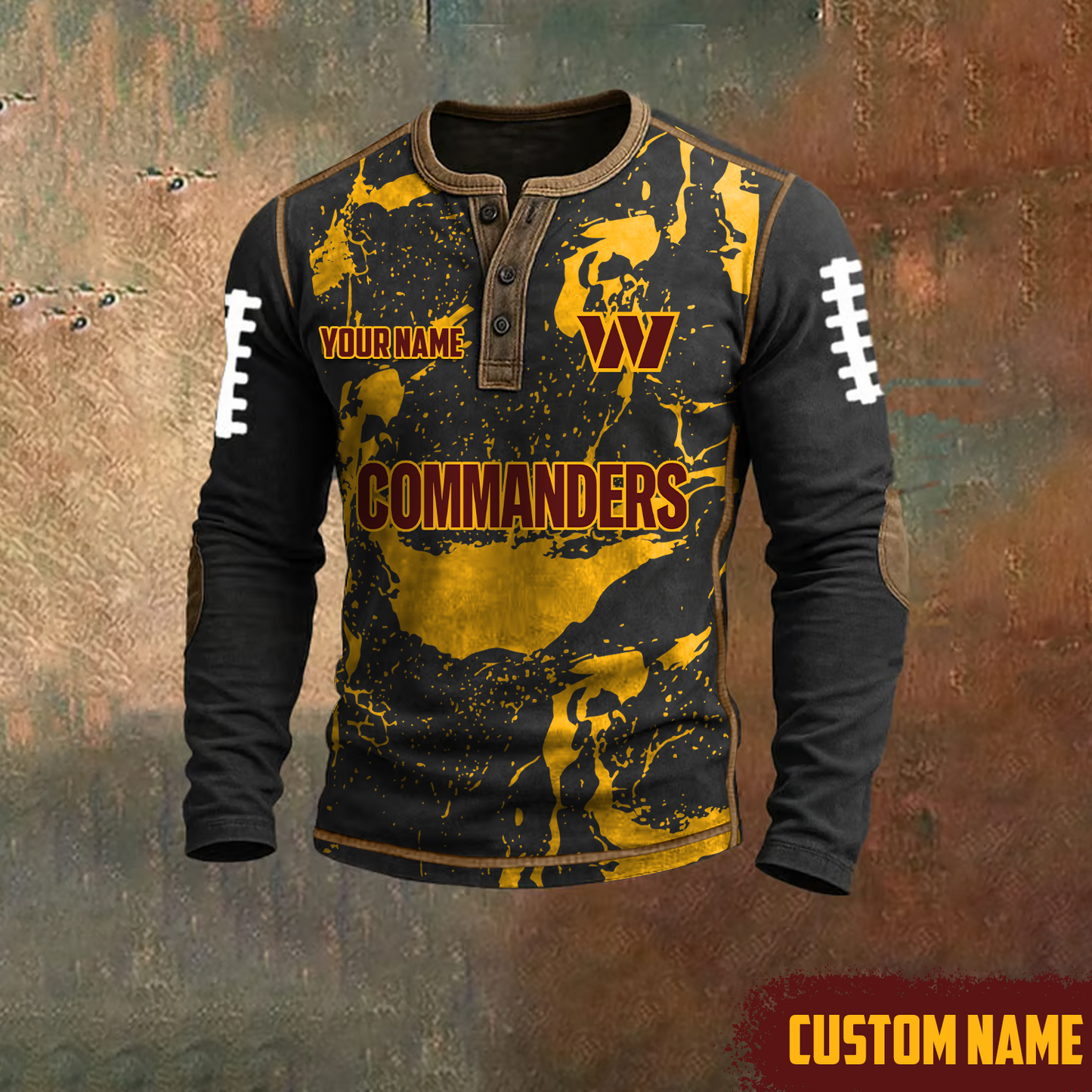 WAS x NFL LONG SLEEVE SHIRT DATND TANTD