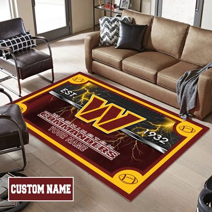 WAS x NFL Rug DATND TANTD