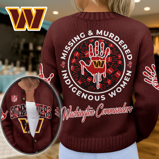 WC Premium NFL Cozy Knit Cardigan DDT NTL