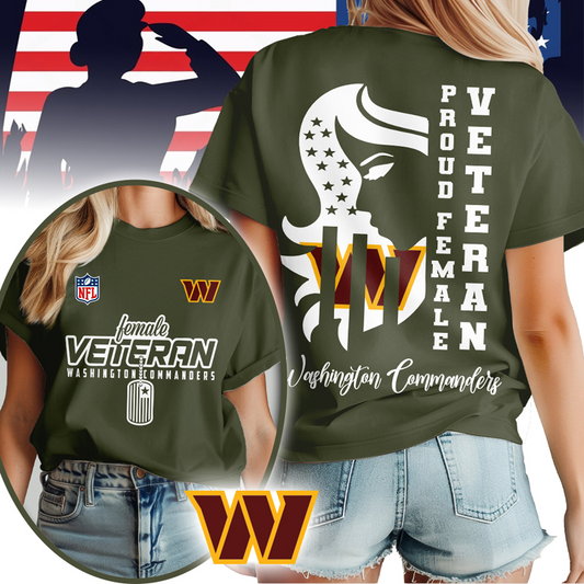 WC Premium NFL Female Veteran 3D Shirt DDT HLPHUONG