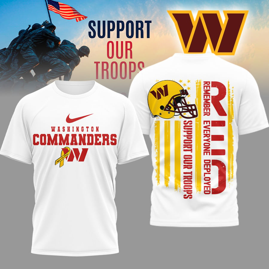 WC Premium NFL Support Our Troops T-shirt DDT 101125 HLPHUONG