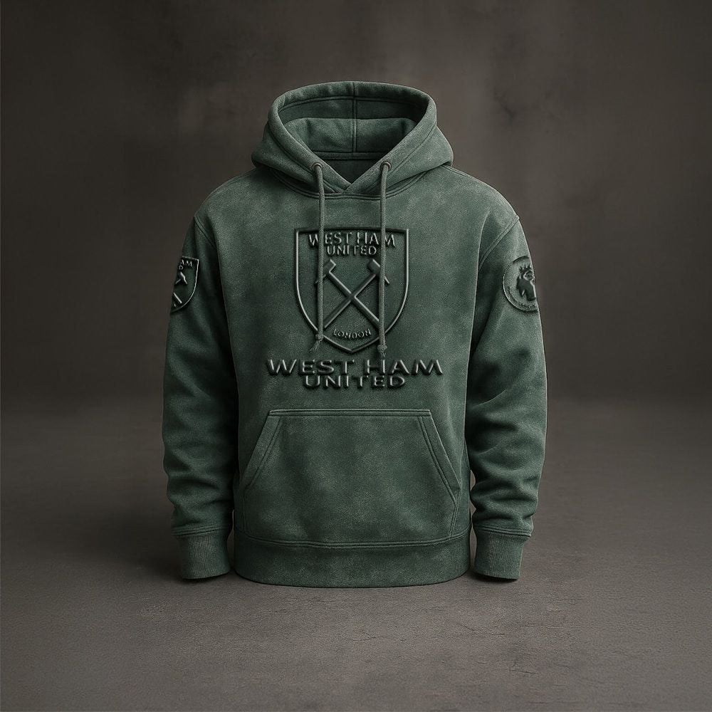 WES x EPL Embossed Hoodie DatND DVT KAN