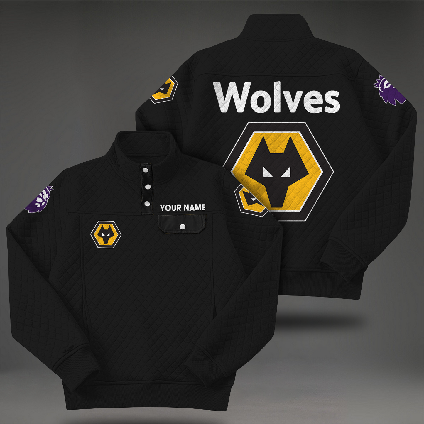 WOL x EPL Quilted Sweatshirt DatND DVT