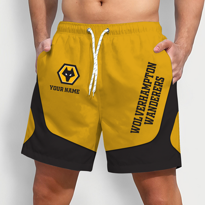 WOL x EPL Team Special Short Pants For Men Custom Name Gifts DATND TANTD