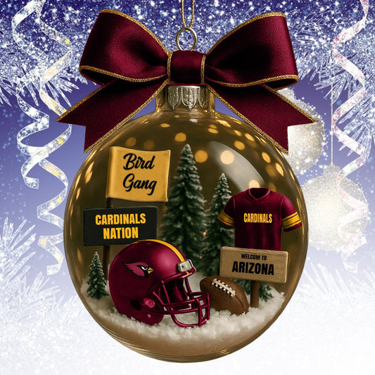AC  NFL Acrylic Ball Ornament - Best Gift For Fans DDT CTND