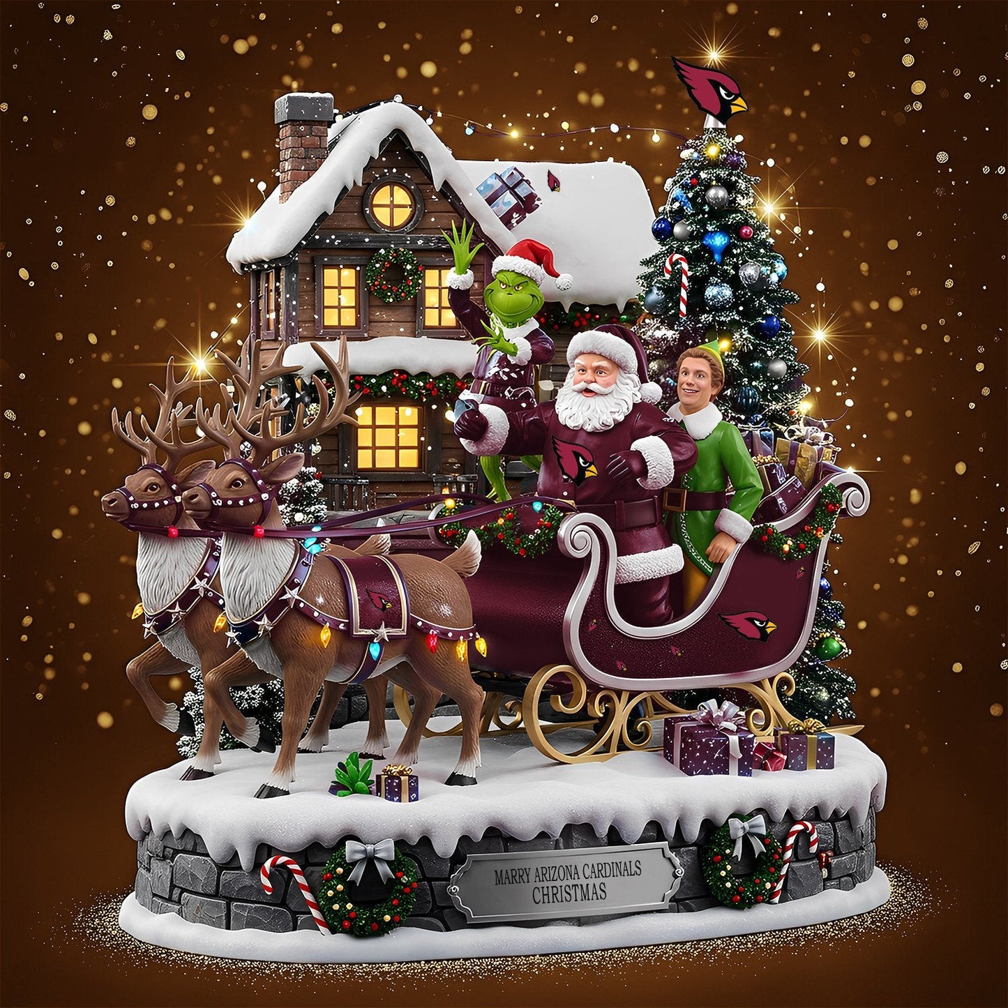 AC Acrylic Block - NFL Christmas Gift For Fans DDT CTND