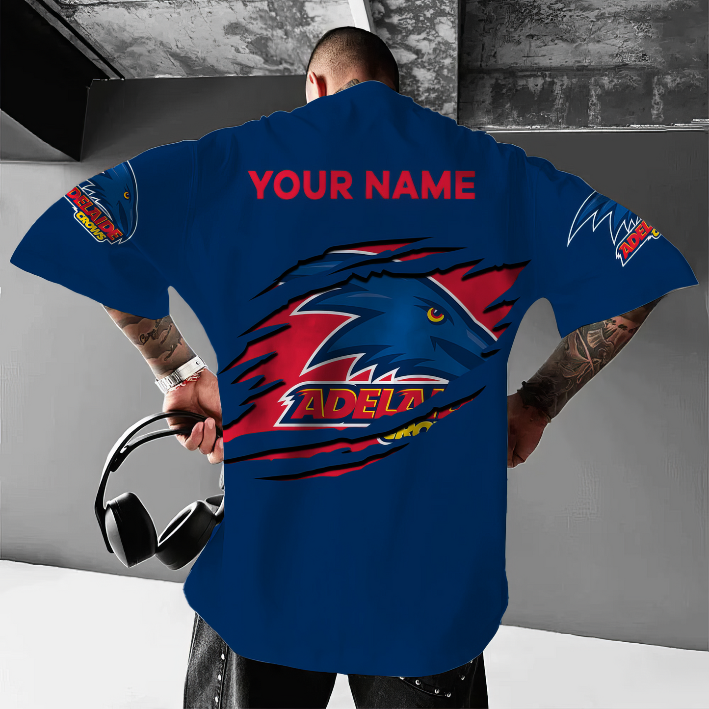 AC AFL Personalized AOP T Shirt For Fan