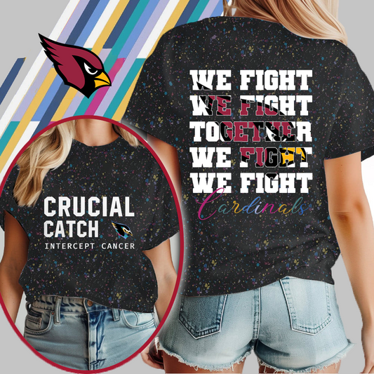 AC NFL Crucial Catch We Fight Together T-Shirt DDT HLPHUONG