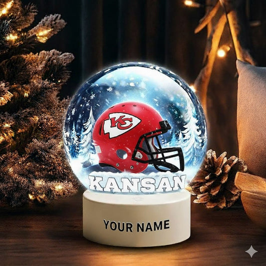 Acrylic night light NFL KC V1 NAK TDT