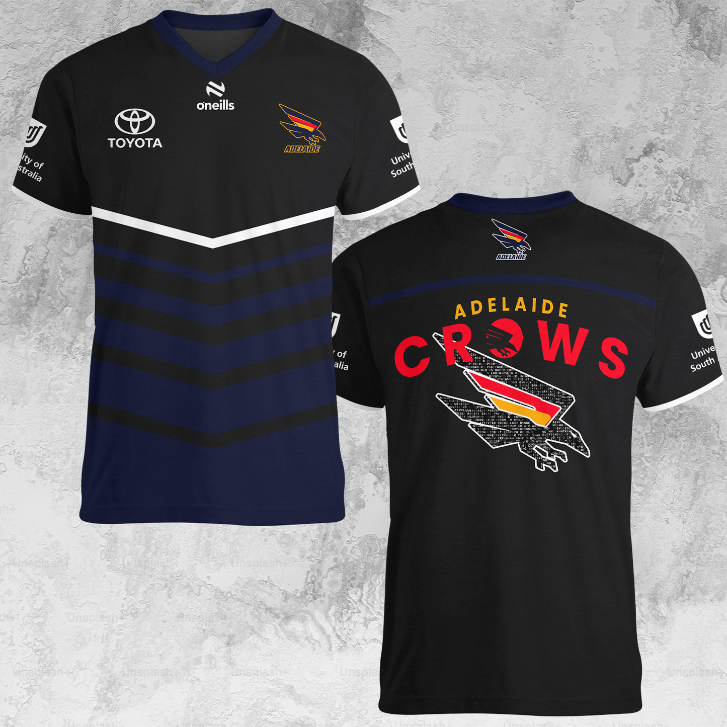 Adelaide Crows 1 AFL 2025 Limited Edition V-neck T-Shirt TM NTA V1
