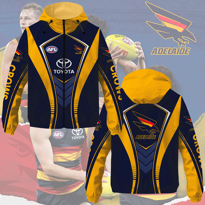 Adelaide Crows 1 AFL 2025 Windbreaker Jacket TM NTA V2