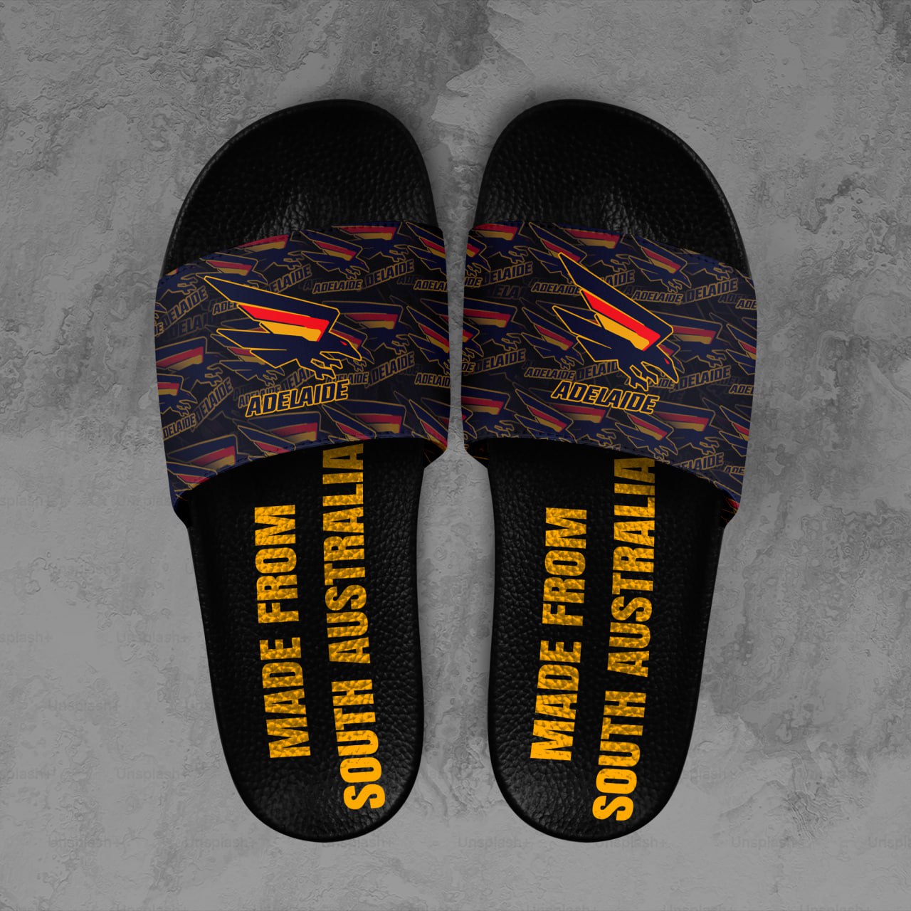Adelaide Crows 1 AFL 2025 Limited Edition Slide Sandals TM NTA V1