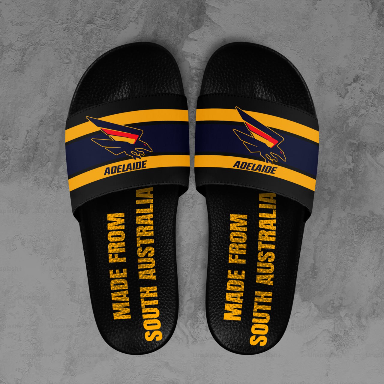 Adelaide Crows 2 AFL 2025 Limited Edition Slide Sandals TM NTA V1