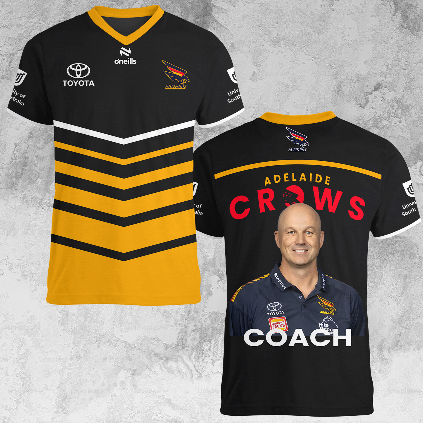 Adelaide Crows 7 AFL 2025 Limited Edition V-neck T-Shirt TM NTA V1