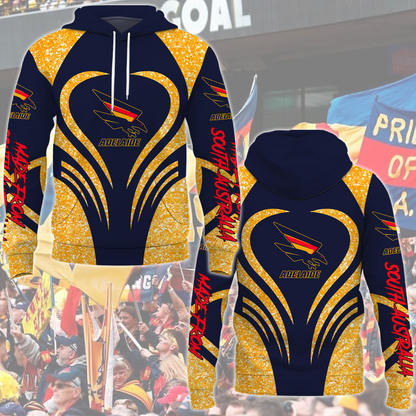 Adelaide Crows AFL 2025 Limited Edition Hoodie TM NTA V3