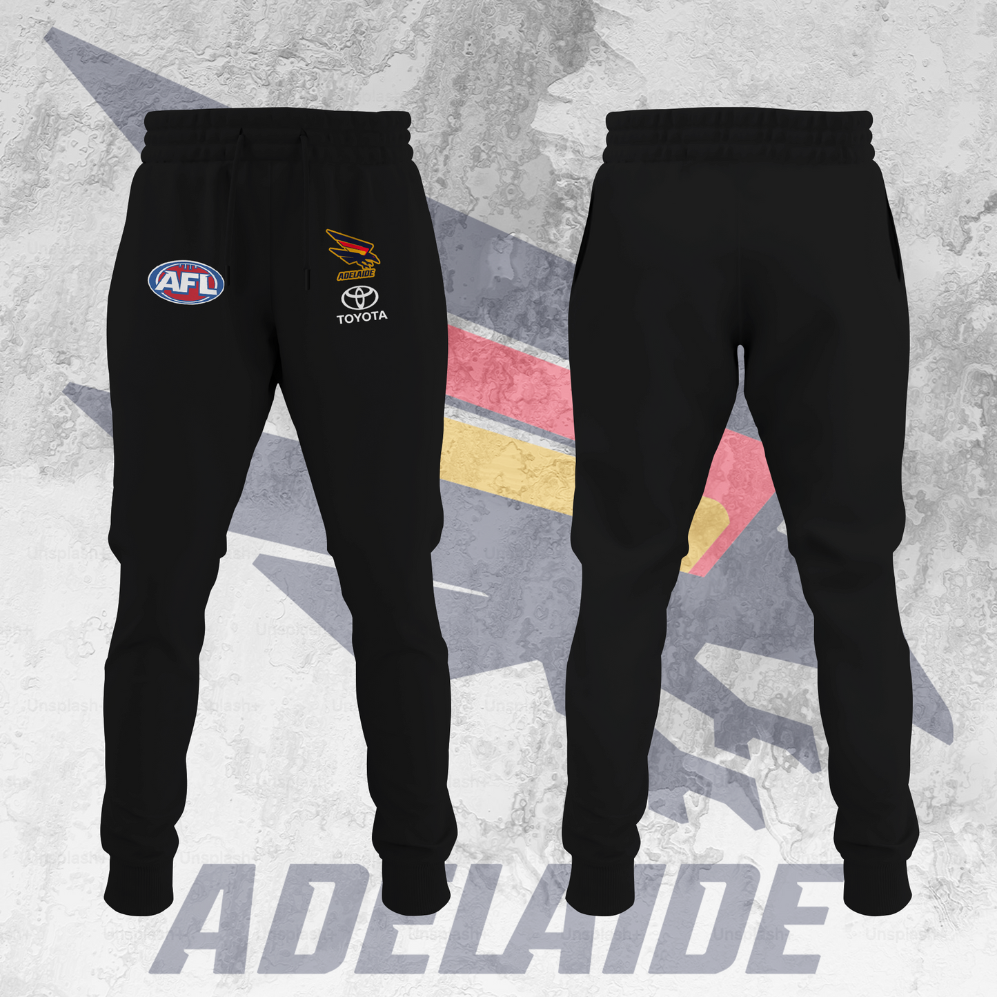 Adelaide Crows AFL 2025 Limited Edition Joggers TM V1