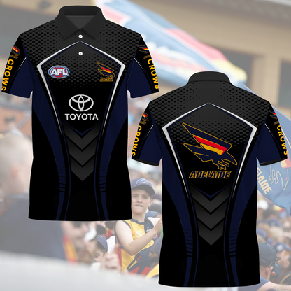 Adelaide Crows AFL 2025 Limited Edition Polo Shirt TM NTA V1