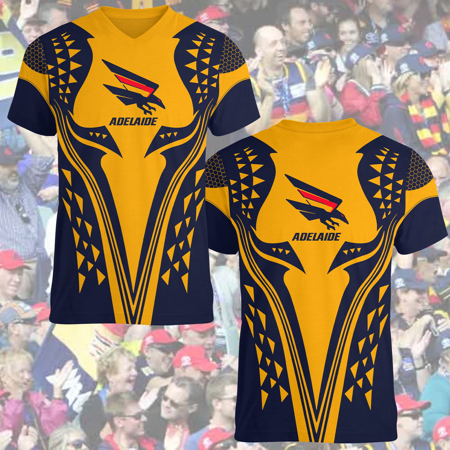 Adelaide Crows AFL 2025 T-Shirt TM NTA V1