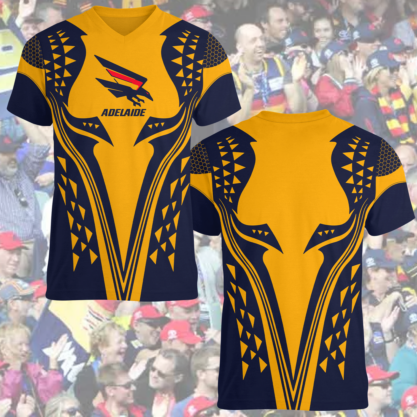 Adelaide Crows AFL 2025 T-Shirt TM NTA V2