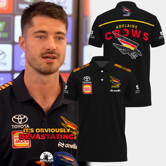 Adelaide Crows AFL Polo Shirt TM V3 NTA