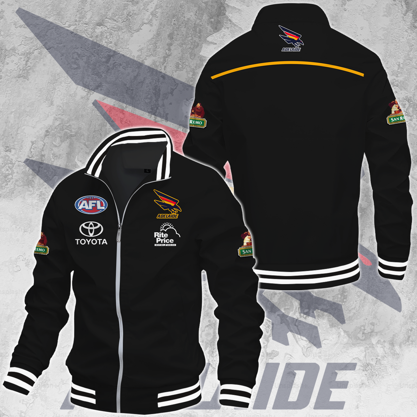 Adelaide Crows Football Club AFL 2025 Limited Edition Casual Jacket TM NTA V131