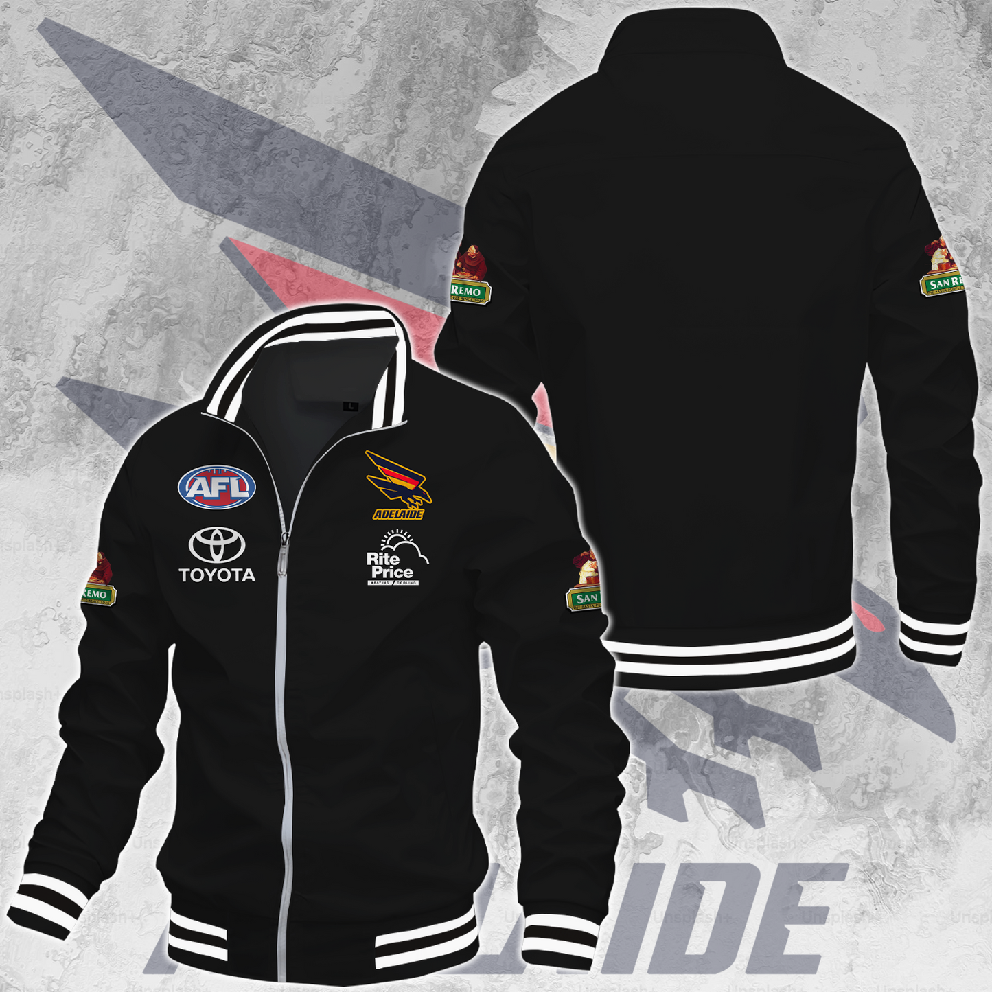 Adelaide Crows Football Club AFL 2025 Limited Edition Casual Jacket TM NTA V132