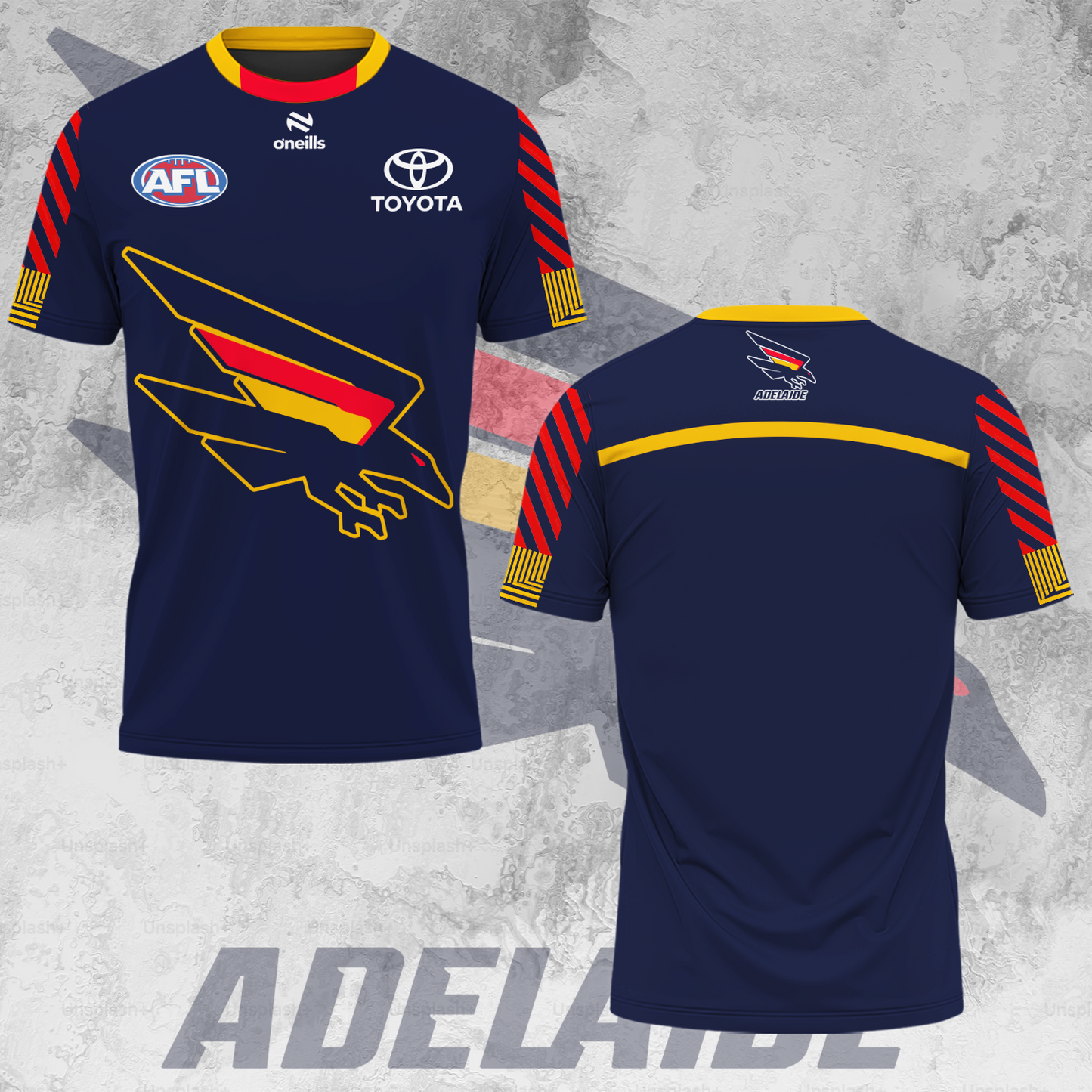 Adelaide Football Club AFL 2025 Crows Limited Edition T-Shirt TM V4