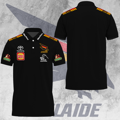 Adelaide Football Club AFL 2025 Crows Made From South Australia Limited Edition Polo Shirt TM V16