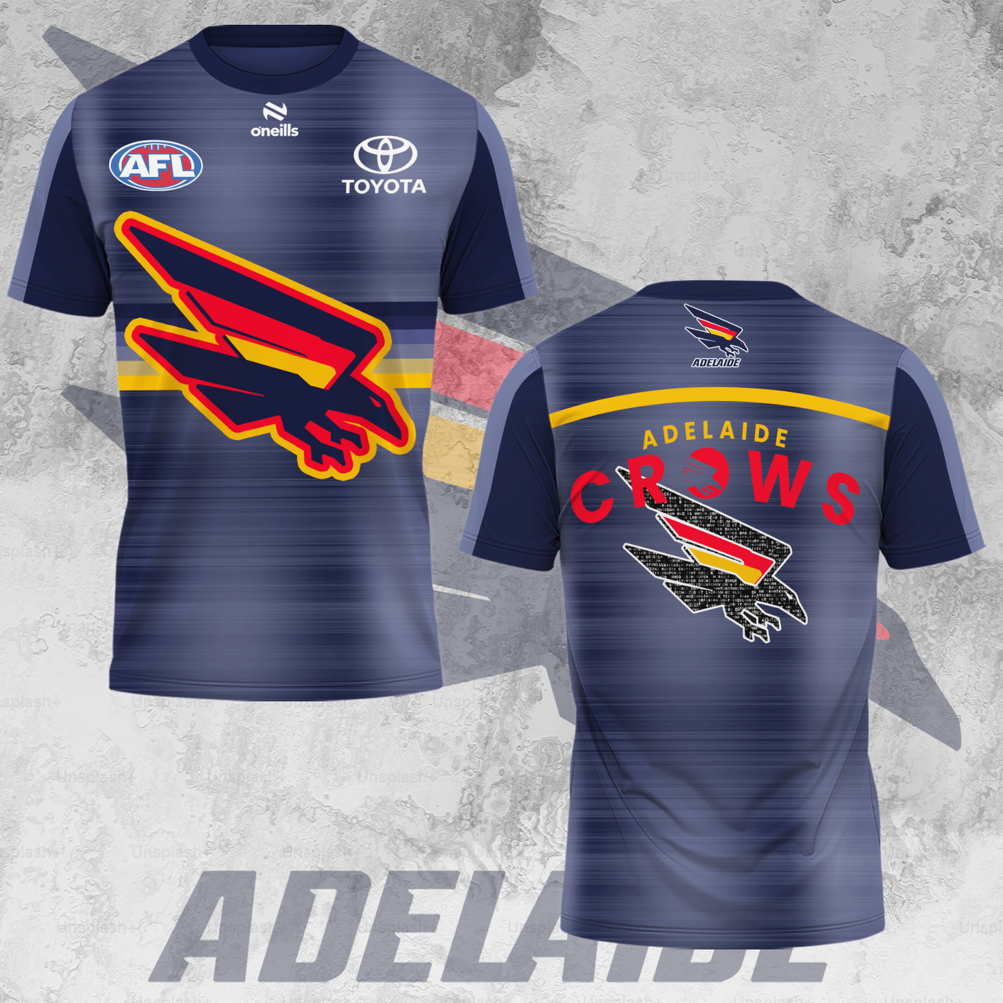 Adelaide Football Club AFL Crows 2025 Limited Edition T-Shirt TM - When you buy a combo - You save more V7
