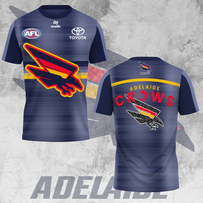 Adelaide Football Club AFL Crows 2025 Limited Edition T-Shirt TM - When you buy a combo - You save more V7