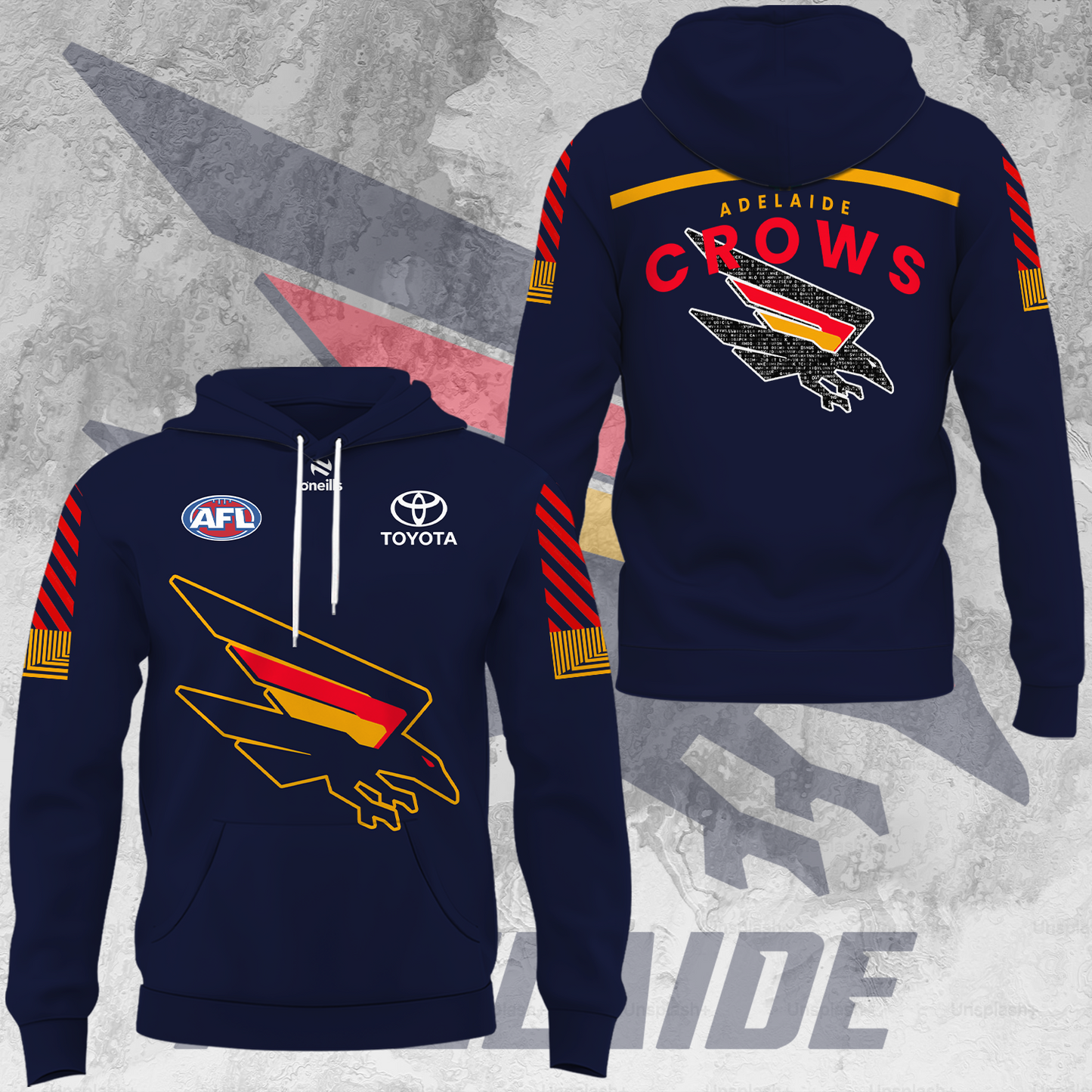 Adelaide Football Club AFL Crows Limited Edition  Hoodie TM V1