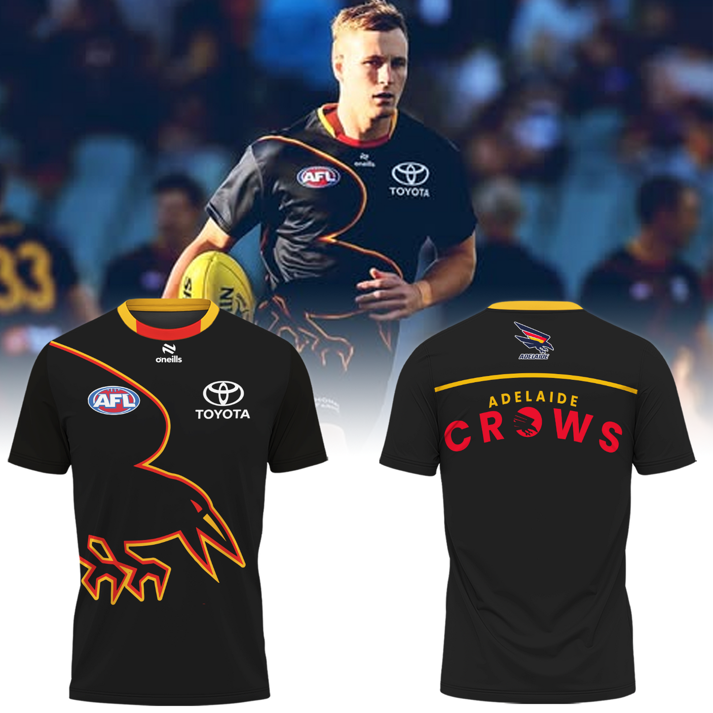 Adelaide Football Club AFL Crows Made From South Australia 2025 Limited Edition T-Shirt TM NTA V37