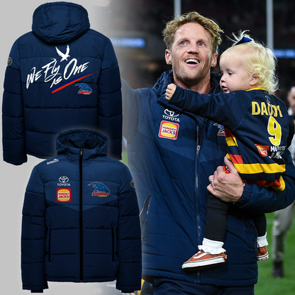 Adelaide Football Club AFL Crows We Fly As One Special Edition Down Jacket TM V1