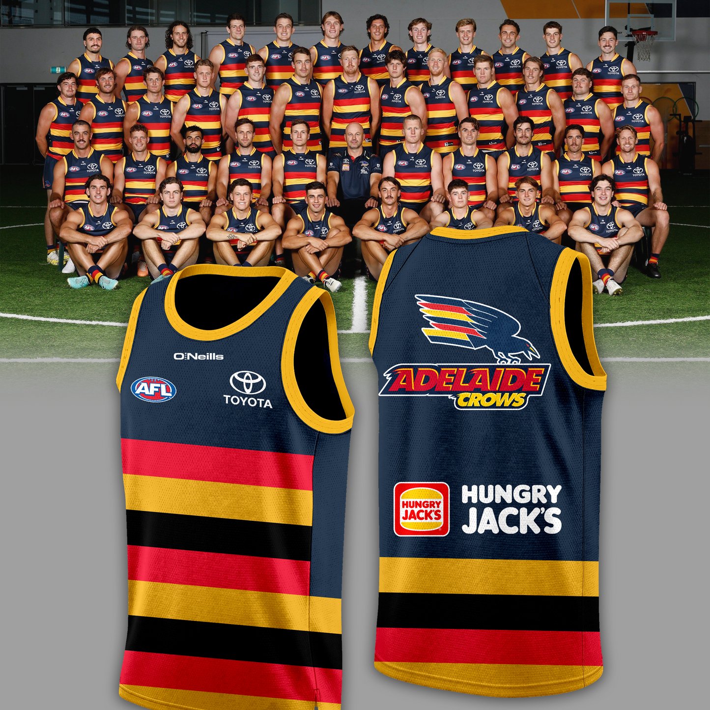 Adelaide Football Club AFL Limited Edition BK Jersey TM V15