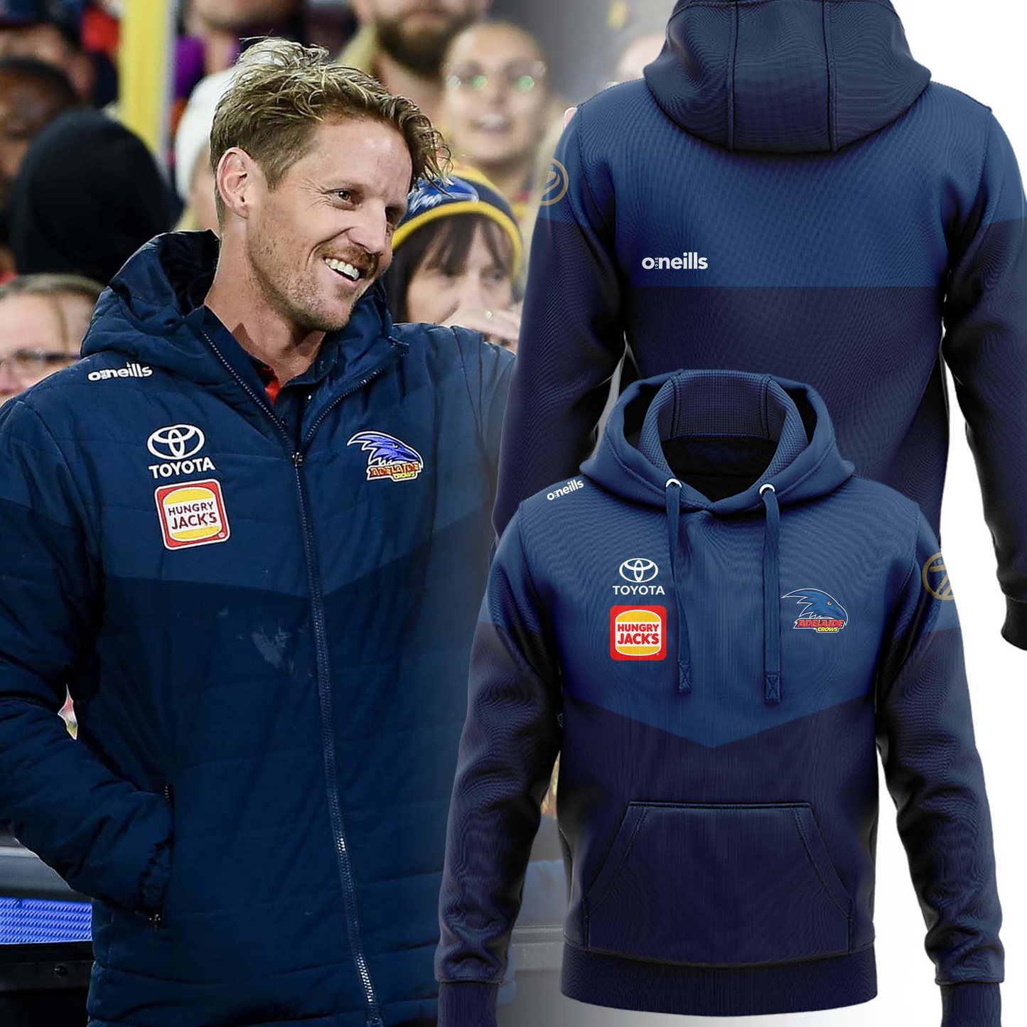 Adelaide Football Club AFL Limited Edition Hoodie TM V30