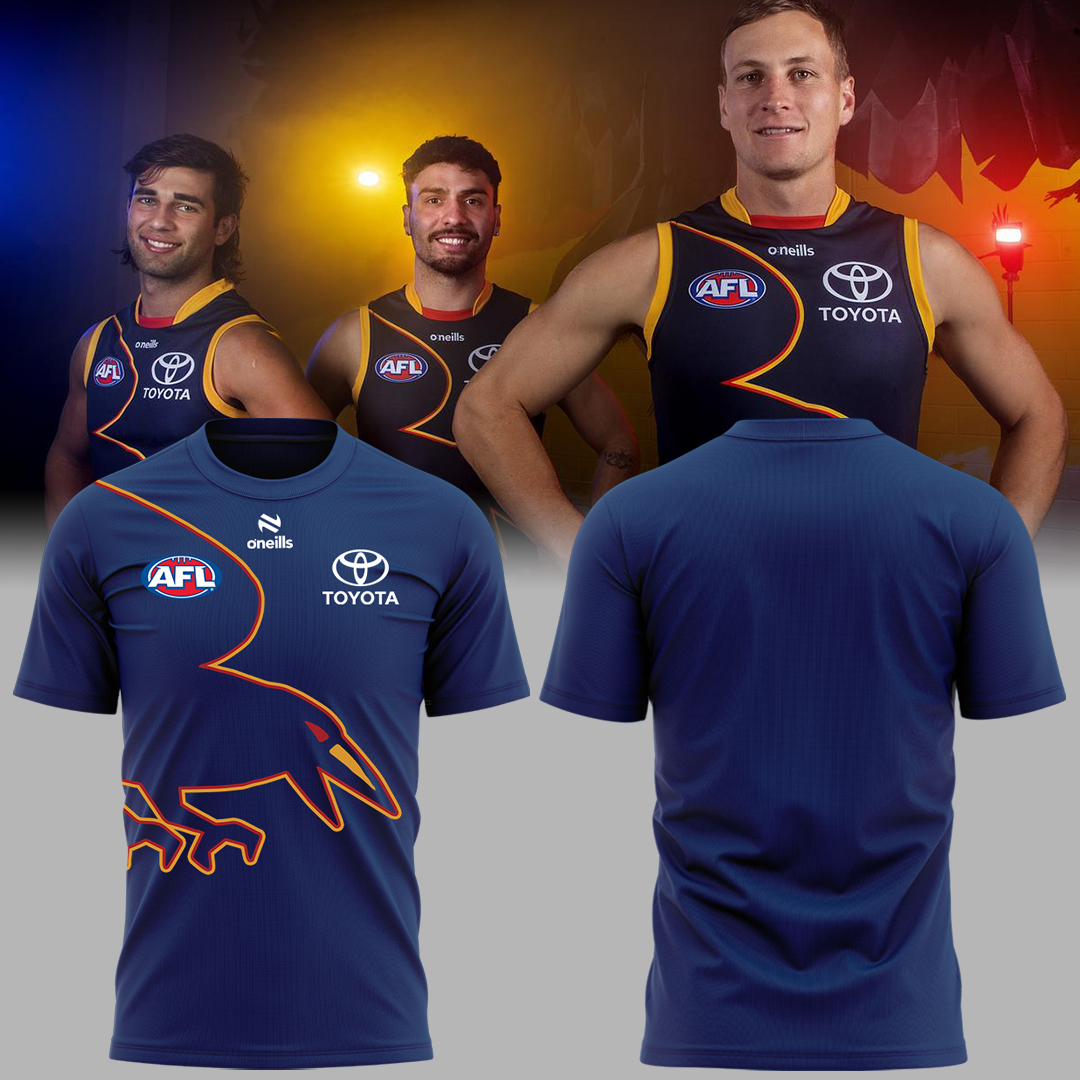 Adelaide Football Club AFL Limited Edition T-Shirt TM V13 NTA