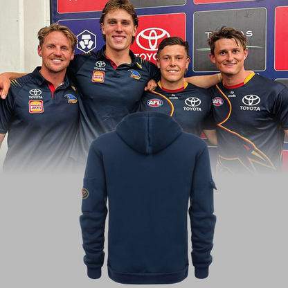 Adelaide Football Club AFL Limited Edition Zipper Hoodie TM V1