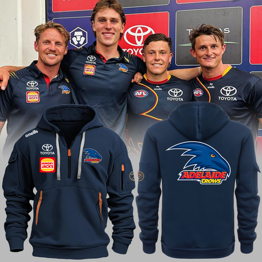 Adelaide Football Club AFL Limited Edition Zipper Hoodie TM V11