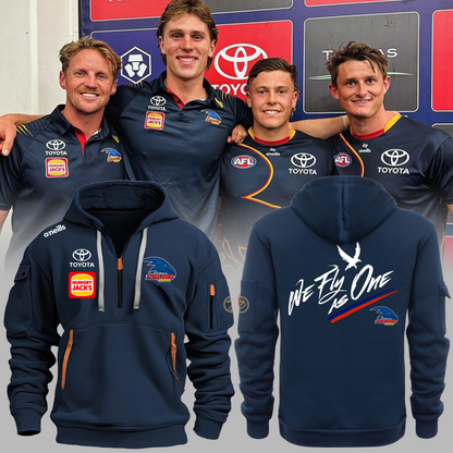 Adelaide Football Club AFL Limited Edition Zipper Hoodie TM V28