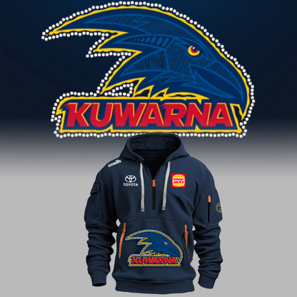 Adelaide Football Club AFL Limited Edition Zipper Hoodie TM V8