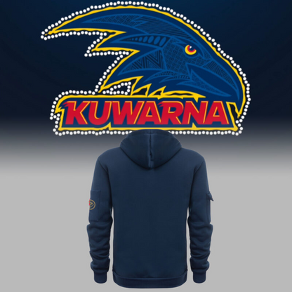 Adelaide Football Club AFL Limited Edition Zipper Hoodie TM V8