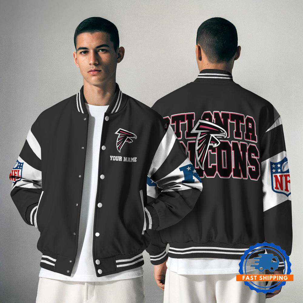 AF NFL Varsity Jacket Custom Name For Fans DDT NTL