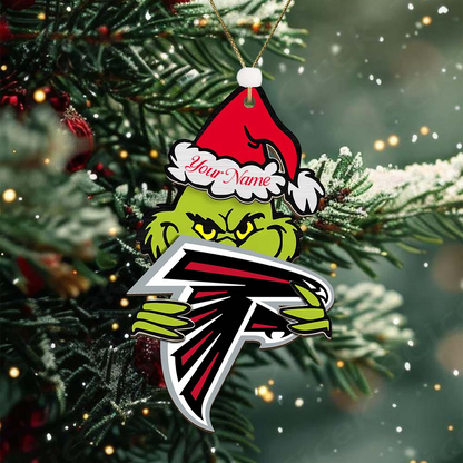 AF NFL x Grin Christmas Ornament DDT HLP