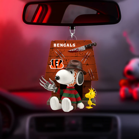 ALL I WANT FOR CHRISTMAS X NFL CIN X ORNAMENT HERE NDT TDT