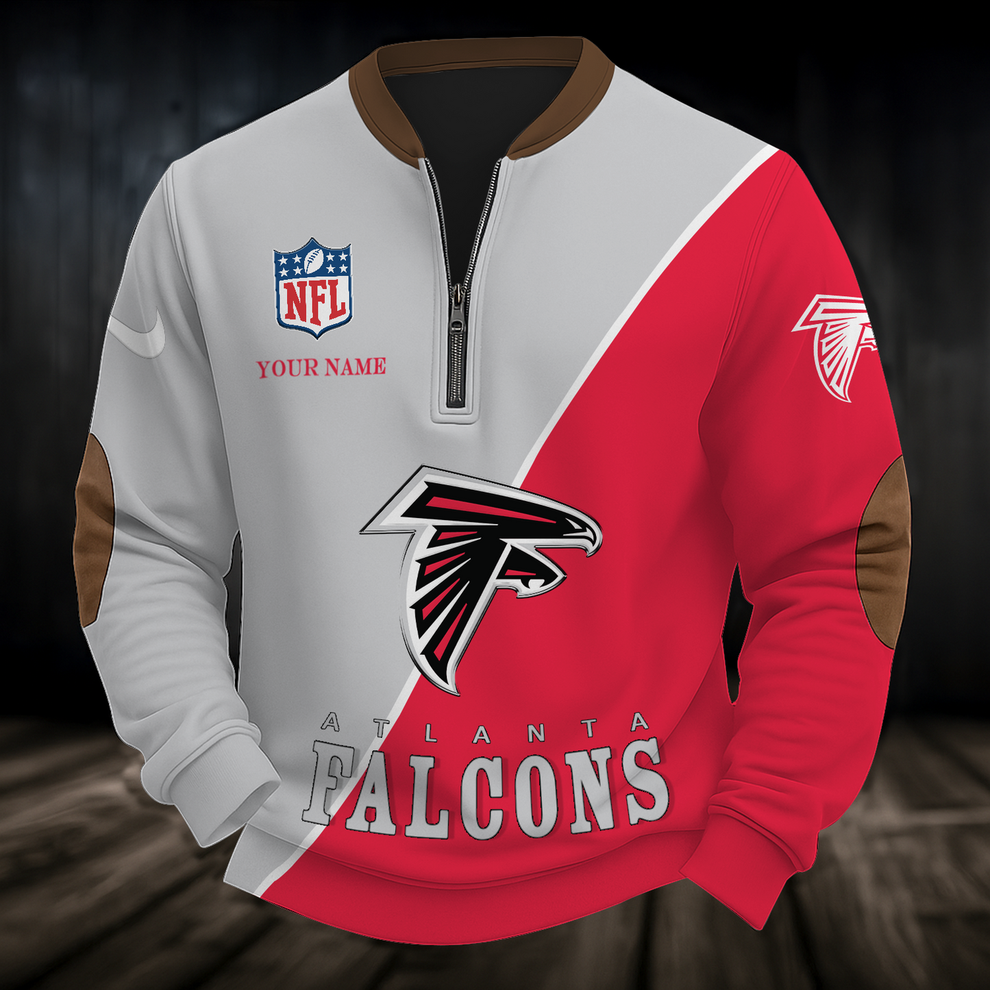 ALT x NFL Premium Personalized Game Day Quarter-Zip DatND ThuongNH