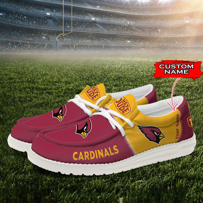 ARI Personalized NFL Hey Dude Shoes DatND ThuongNH