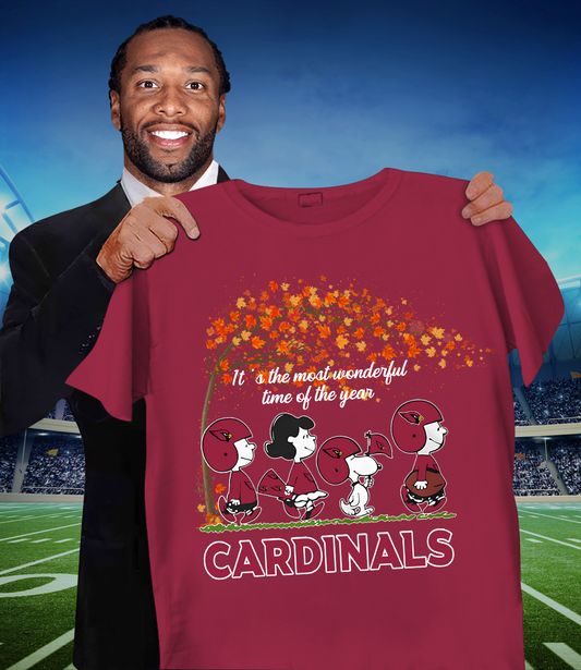 ARI x NFL It's The Most Wonderful T-Shirt DATND TANTD