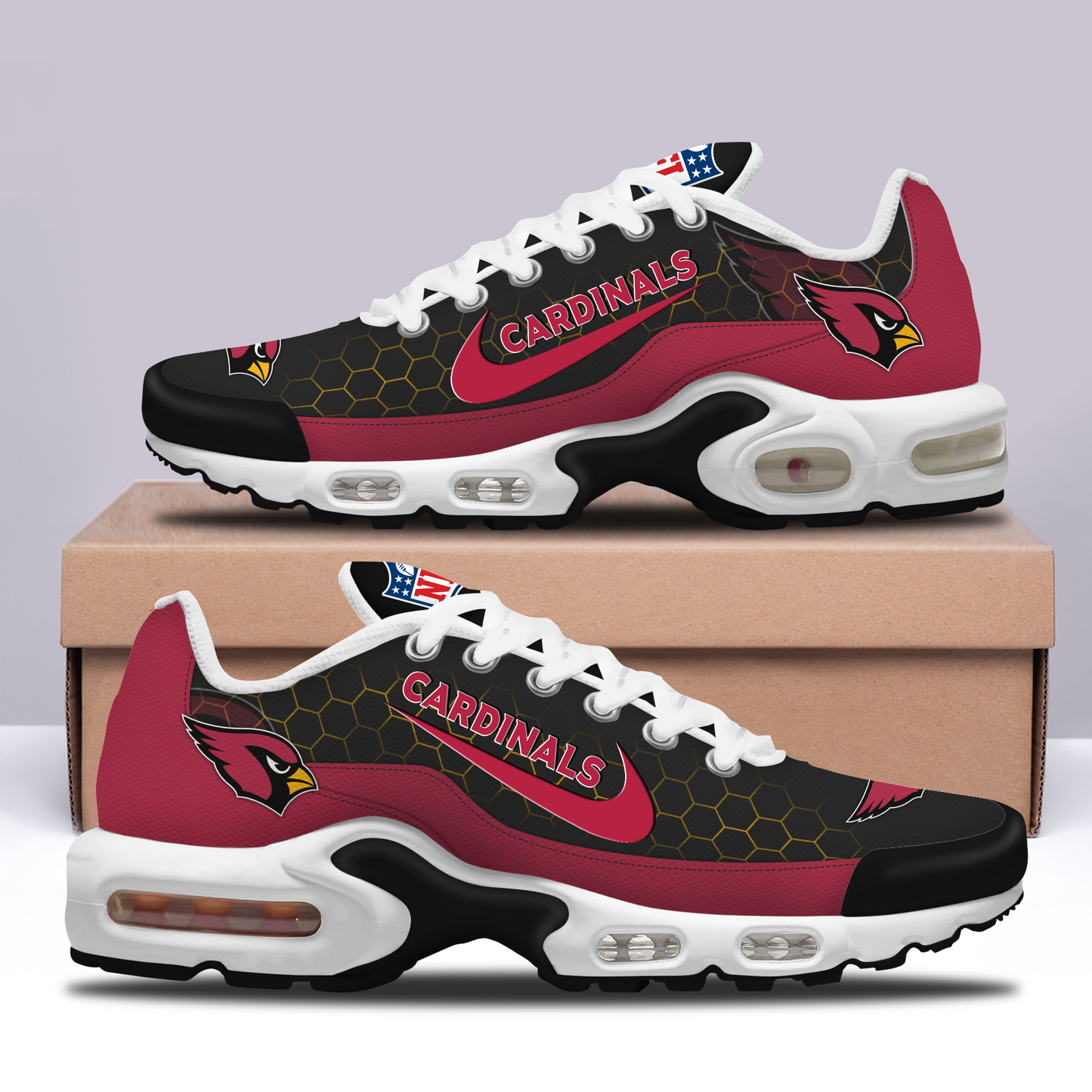 ARI x NFL Personalized Air Cushion Sports Shoes DatND DVT